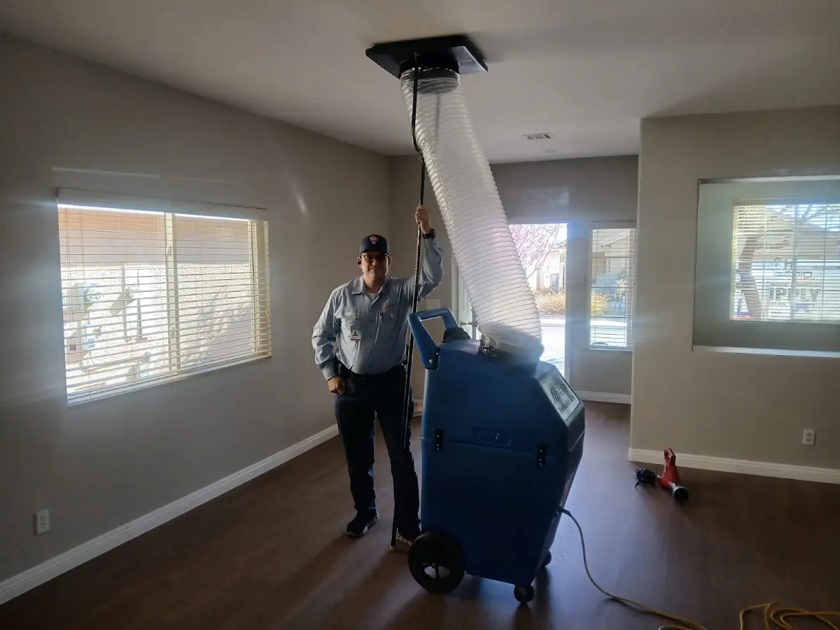 Professional Dryer Vent Cleaning work inside a Ashland home